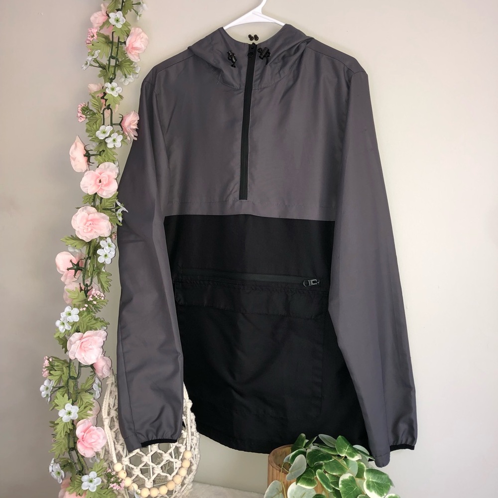 🍄Mens 2-tone Rain Coat/Pullover